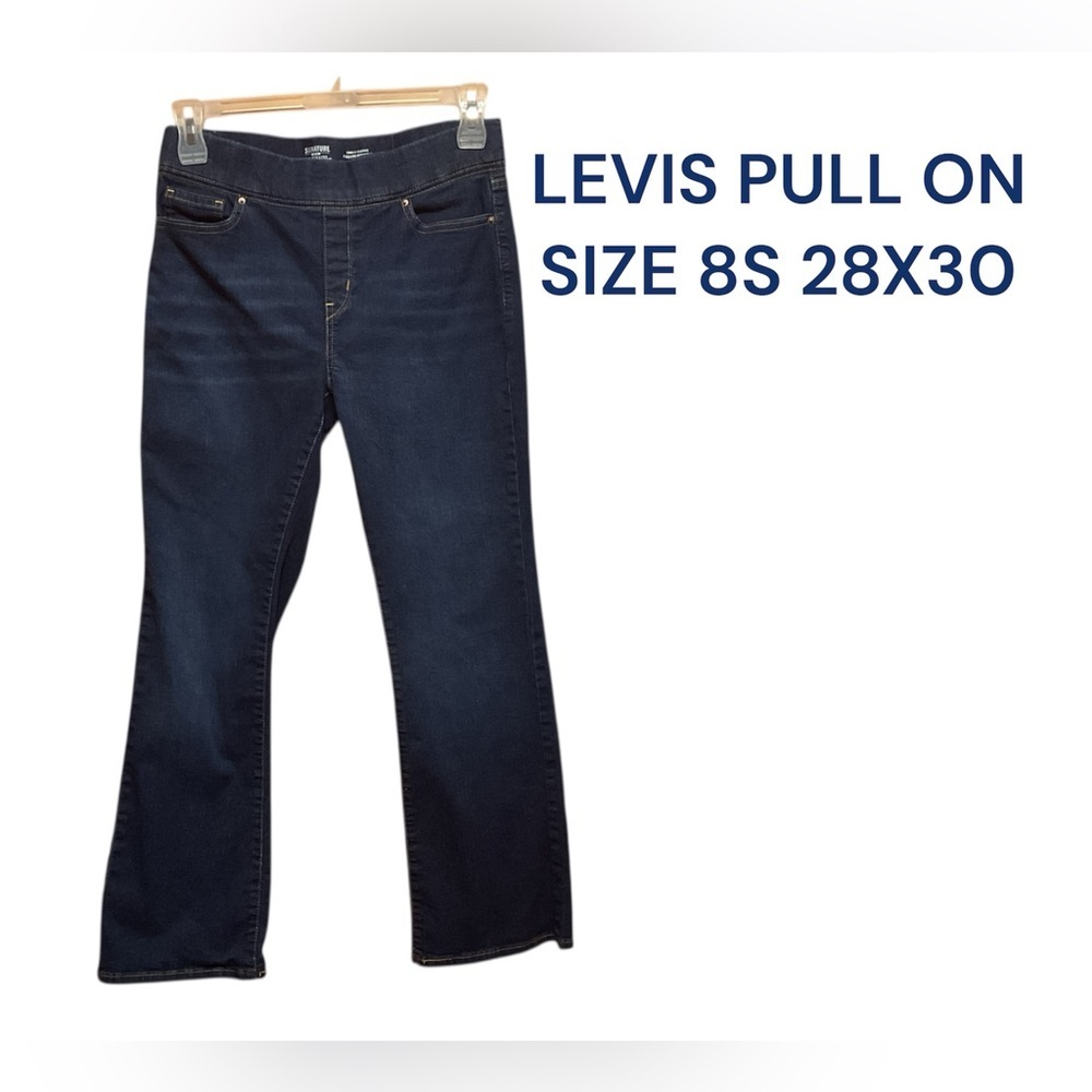NWOT LEVIS PULLON JEANS SIZE 8S 28X30